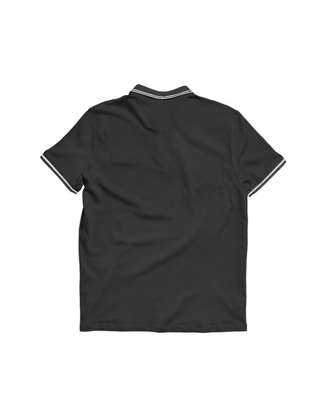 polo shirt black